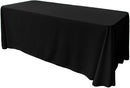 86" X 108" Rectangular Seamless Polyester Poplin Tablecloth, for Party/Wedding Tablecloth - New Creations Fabric & Foam Inc