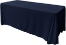 86" X 132" Rectangular Seamless Polyester Poplin Tablecloth, for Party/Wedding Tablecloth - New Creations Fabric & Foam Inc