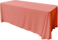 86" X 132" Rectangular Seamless Polyester Poplin Tablecloth, for Party/Wedding Tablecloth - New Creations Fabric & Foam Inc