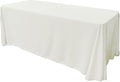 86" X 156" Rectangular Seamless Polyester Poplin Tablecloth, for Party/Wedding Tablecloth - New Creations Fabric & Foam Inc