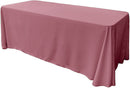86" X 156" Rectangular Seamless Polyester Poplin Tablecloth, for Party/Wedding Tablecloth - New Creations Fabric & Foam Inc