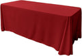 86" X 156" Rectangular Seamless Polyester Poplin Tablecloth, for Party/Wedding Tablecloth - New Creations Fabric & Foam Inc