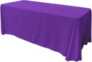 86" X 156" Rectangular Seamless Polyester Poplin Tablecloth, for Party/Wedding Tablecloth - New Creations Fabric & Foam Inc