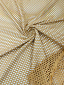 BIG HOLE FISH NET MESH FABRIC (by the yard)