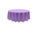90" ROUND POLY POPLIN SEAMLESS TABLECLOTH - New Creations Fabric & Foam Inc