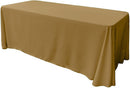 90" X 108" Rectangular Seamless Polyester Poplin Tablecloth, for Party/Wedding Tablecloth - New Creations Fabric & Foam Inc