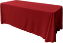 90" X 108" Rectangular Seamless Polyester Poplin Tablecloth, for Party/Wedding Tablecloth - New Creations Fabric & Foam Inc