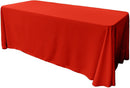 90" X 132" Rectangular Seamless Polyester Poplin Tablecloth, for Party/Wedding Tablecloth - New Creations Fabric & Foam Inc