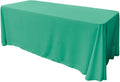 90" X 132" Rectangular Seamless Polyester Poplin Tablecloth, for Party/Wedding Tablecloth - New Creations Fabric & Foam Inc