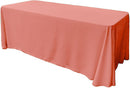 90" X 156" Rectangular Seamless Polyester Poplin Tablecloth, for Party/Wedding Tablecloth - New Creations Fabric & Foam Inc