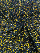 SEQUIN VELVET FABRIC (By The Yard)
