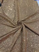 METALLIC TINSEL STRETCH LUREX SEQUIN FABRIC (By The Yard)