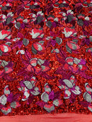 HABISCOUS SEQUIN STRETCH MESH FABRIC (By The Yard)