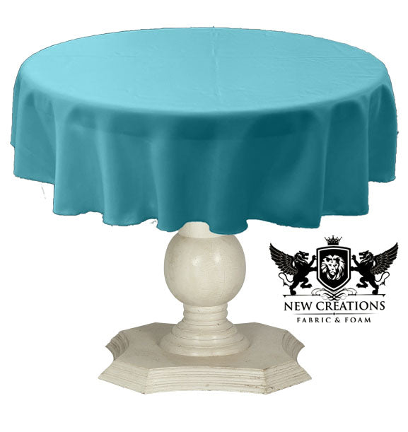 TABLECLOTH DULL BRIDAL SATIN (36" Round)