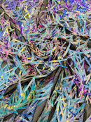 SWORD SEQUIN MESH FABRIC (By The Yard)