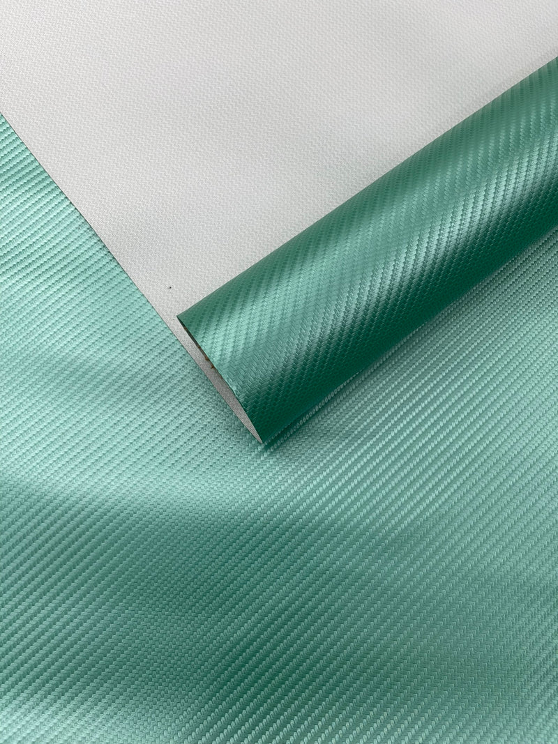 Carbon Fiber Marine Vinyl Upholstery Fabric/Crafting Apparel Vinyl Fabric 54" Wide