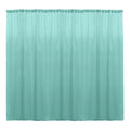 Backdrop Drape Curtain 10 Feet Wide x 15 Feet High, Polyester Poplin SEAMLESS 1 Panel.