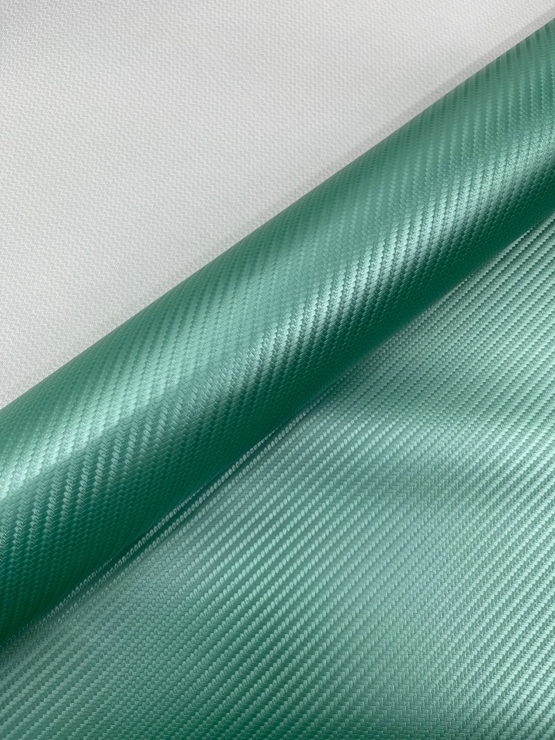 Carbon Fiber Marine Vinyl Upholstery Fabric/Crafting Apparel Vinyl Fabric 54" Wide