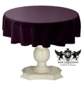 TABLECLOTH DULL BRIDAL SATIN (51" Round)