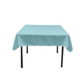 45" Square Polyester Poplin Tablecloth / Overlay/ Party Supply.