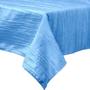 SQUARE ACCORDION CRUSHED TAFFETA SEAMLESS (45" inches)
