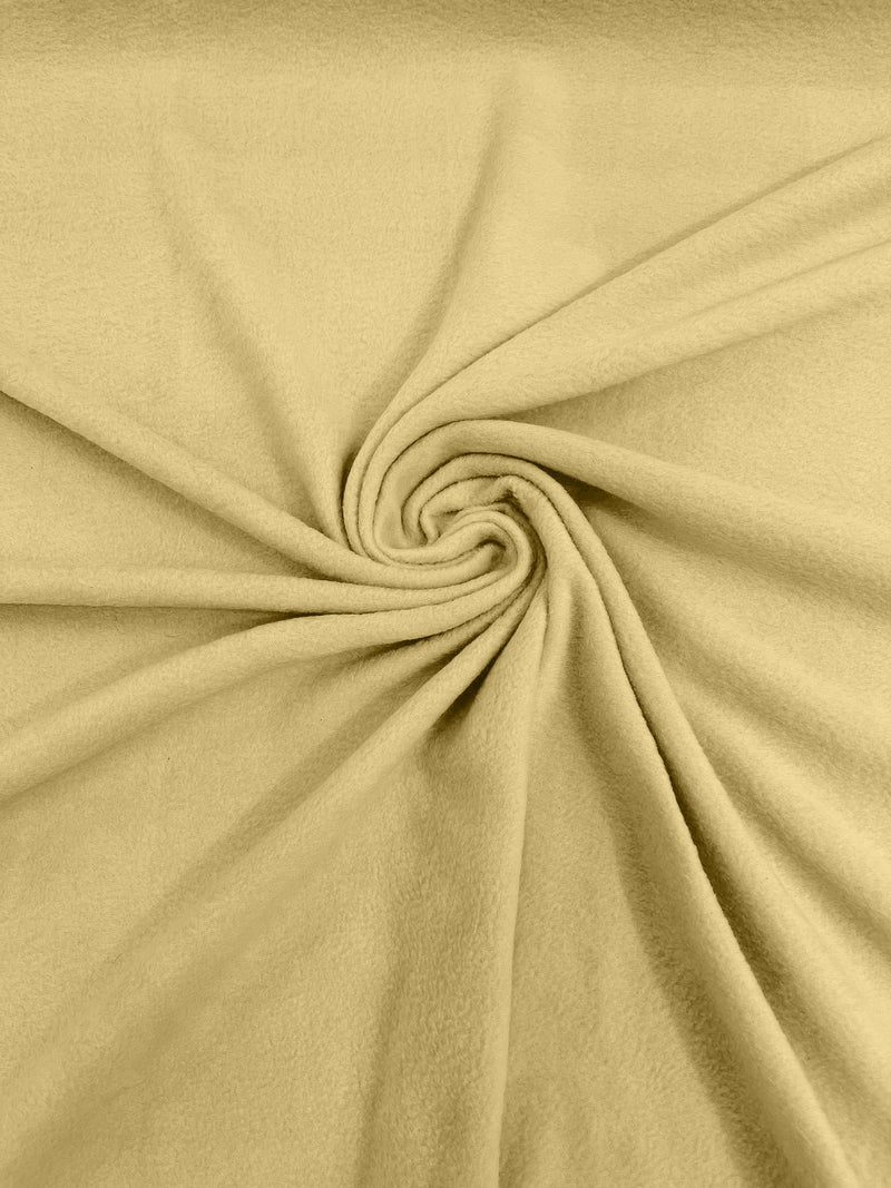 Banana Solid Polar Fleece Fabric Anti-Pill 58" Wide Sold by The Yard.