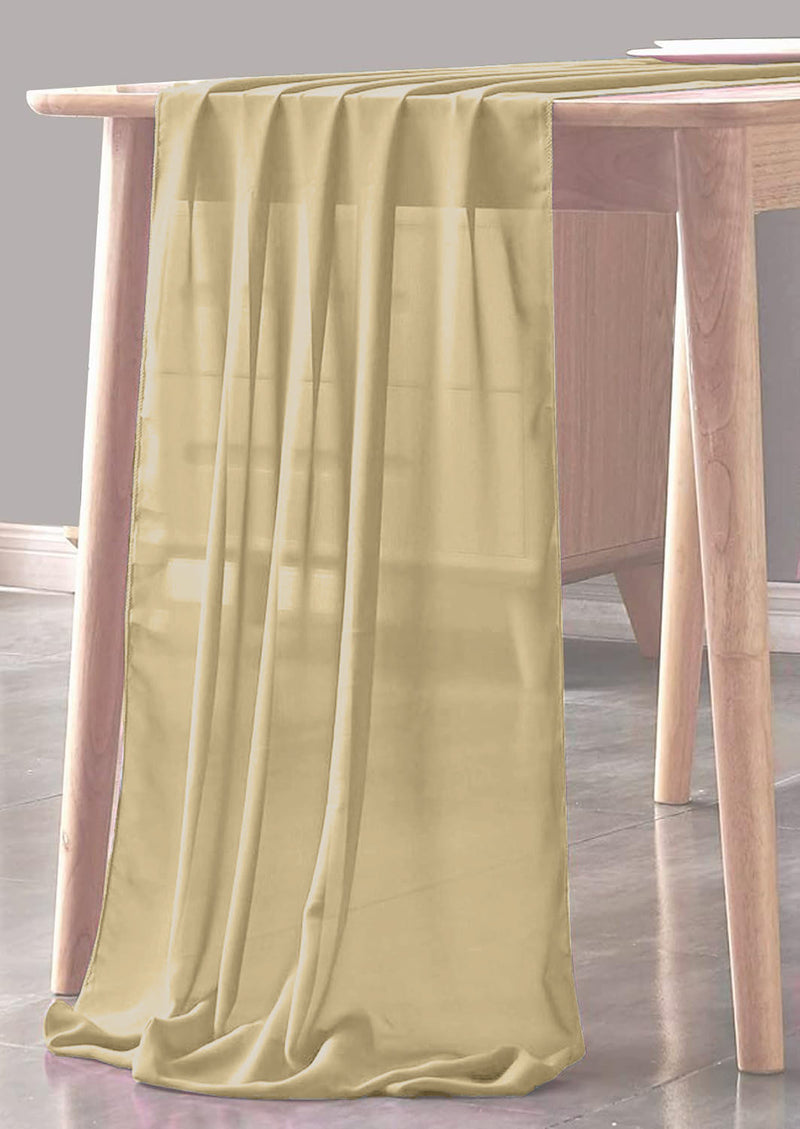 CHIFFON SHEER TABLE RUNNER (29" inches x 120" inches)