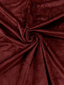 SOLID MINKY SMOOTH FABRIC (by the yard)