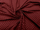 MINKY DIMPLE DOT FABRIC (by the yard)
