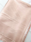 LIQUID SHINY BLIDAL SATIN FABRIC (by the yard)