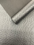 Classic Ostrich Upholstery Vinyl Fabric / Faux Leather Accessories Crafting Apparel Upholstery Vinyl Fabric 54" Wide.