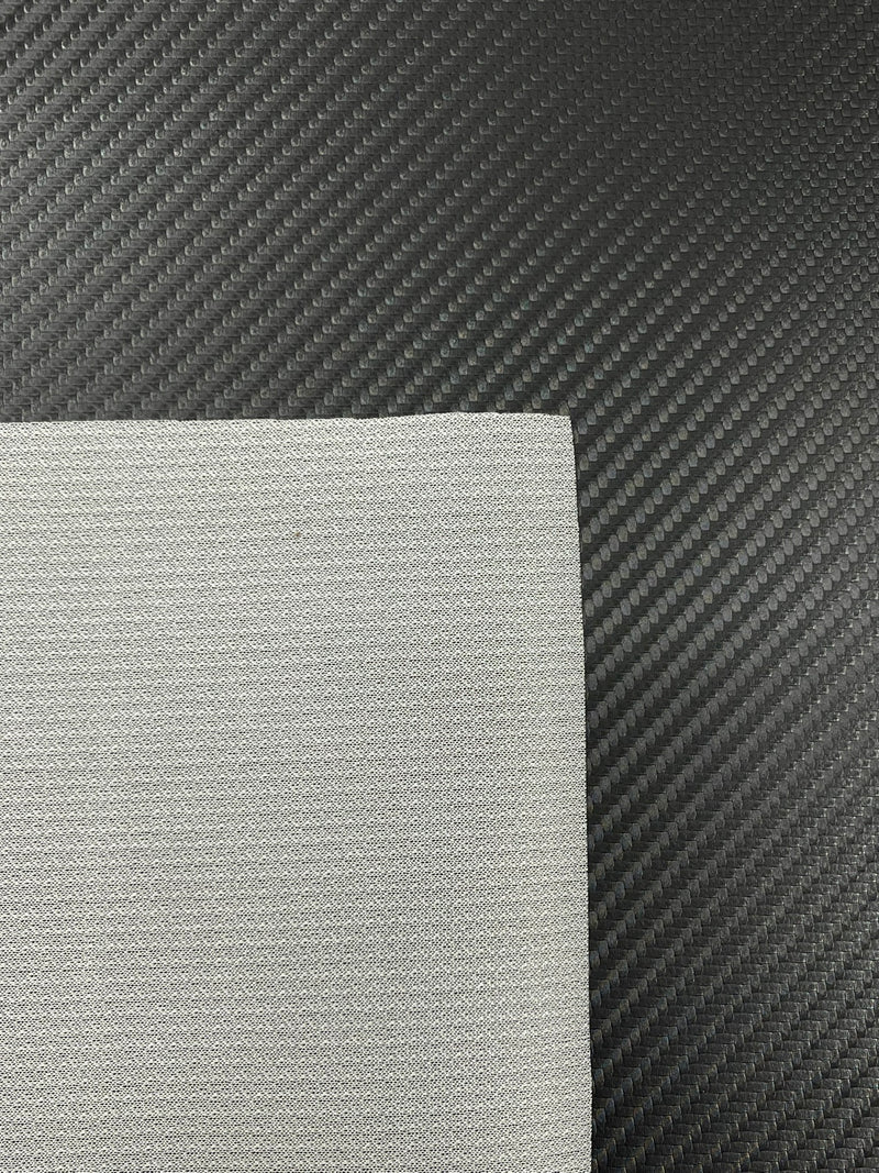 Carbon Fiber Marine Vinyl Upholstery Fabric/Crafting Apparel Vinyl Fabric 54" Wide