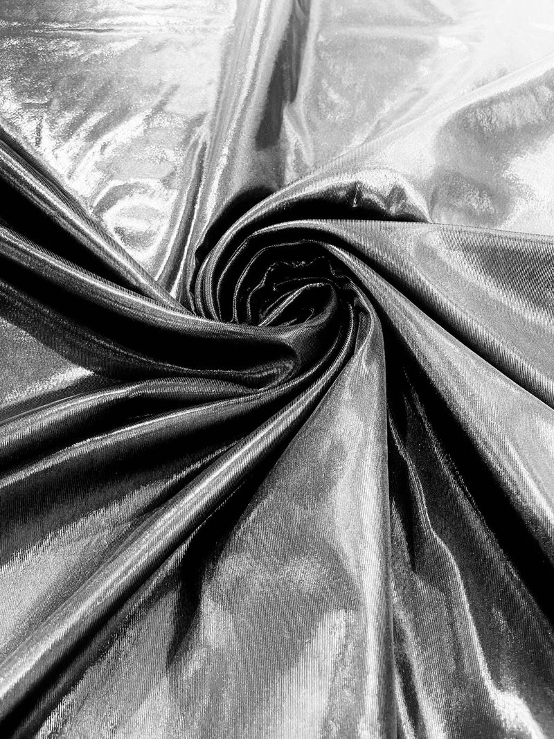 METALLIC LAME FOIL SPANDEX (by the yard)