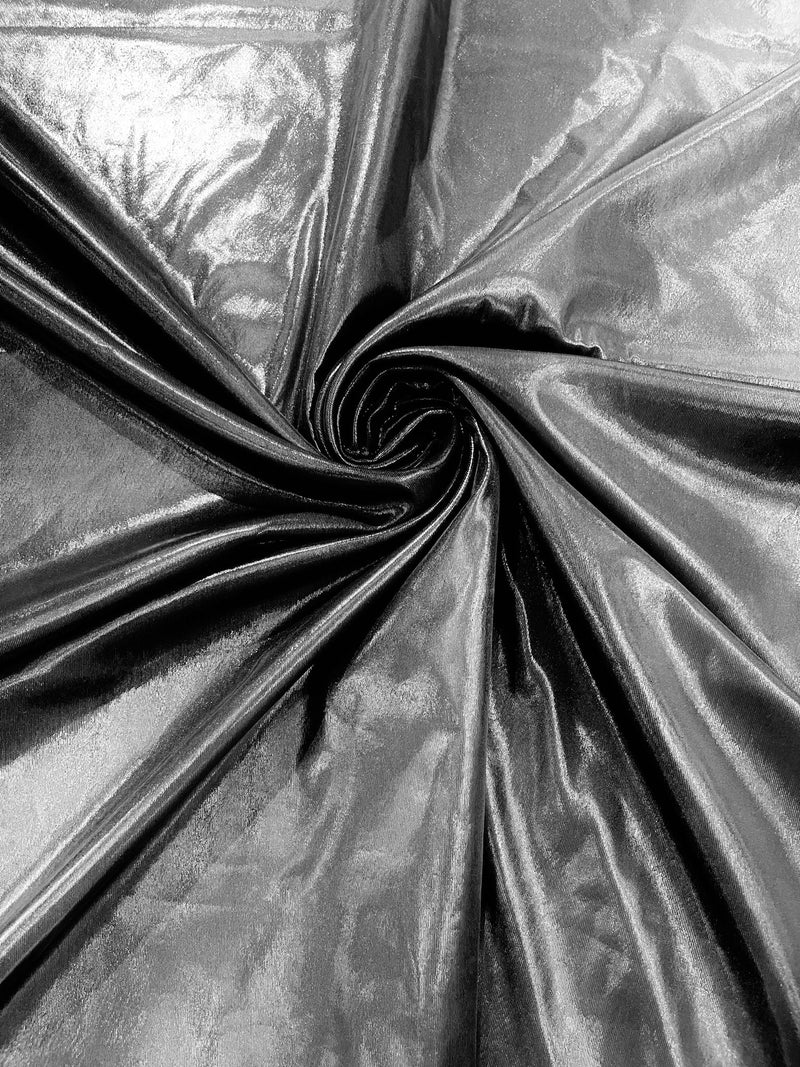 METALLIC LAME FOIL SPANDEX (by the yard)