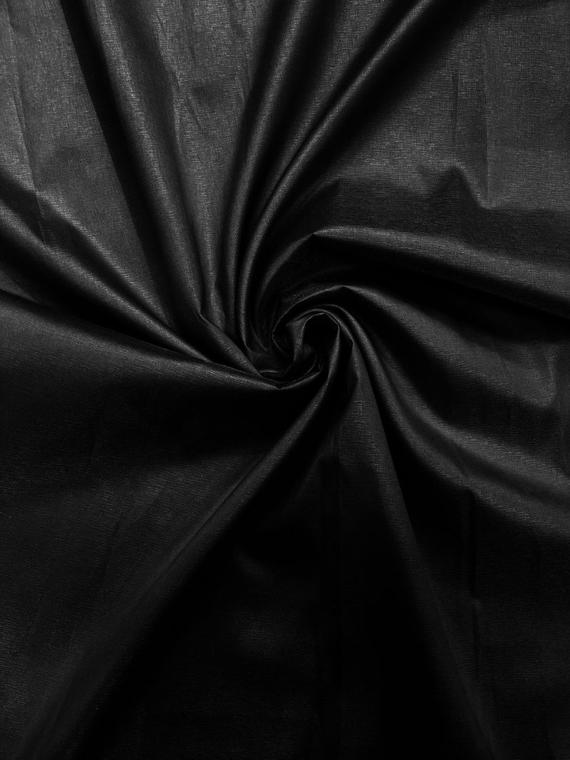 Black Quinceañera Crystal Taffeta Stiff And Shiny Fabric/Apparel/Costume/Dress/Cosplay/Wedding