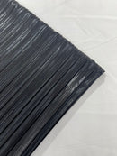 METALLIC FOIL ACCORDION PLEATED FABRIC (by the yard)