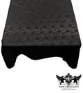 SQUARE TABLECLOTH ROSES JACQUARD SATIN (48" Inches x 48" Inches)