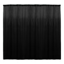 Backdrop Drape Curtain 10 Feet Wide x 15 Feet High, Polyester Poplin SEAMLESS 1 Panel.