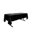 60" X 84" Rectangular Polyester Poplin Tablecloth