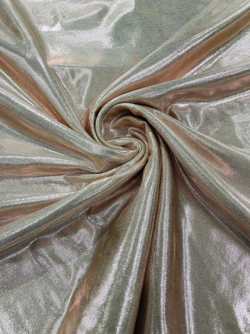 Foggy Foil All Over Foil Metallic Nylon Spandex 4 Way Stretch/58 Inches Wide/Coastplay.