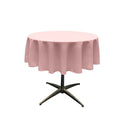 45" ROUND POLY POPLIN SEAMLESS TABLECLOTH