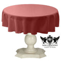 TABLECLOTH DULL BRIDAL SATIN (36" Round)