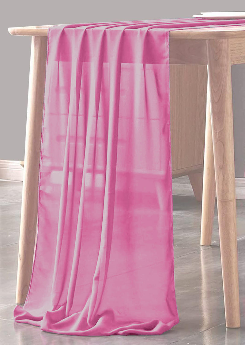 CHIFFON SHEER TABLE RUNNER (14" inches x 120" inches)