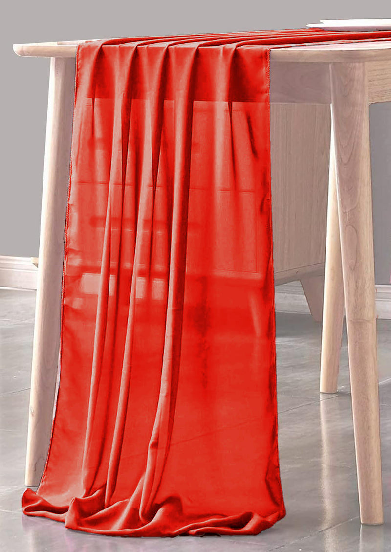 CHIFFON SHEER TABLE RUNNER (14" inches x 120" inches)