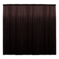 Backdrop Drape Curtain 10 Feet Wide x 9 Feet High, Polyester Poplin SEAMLESS 1 Panel.