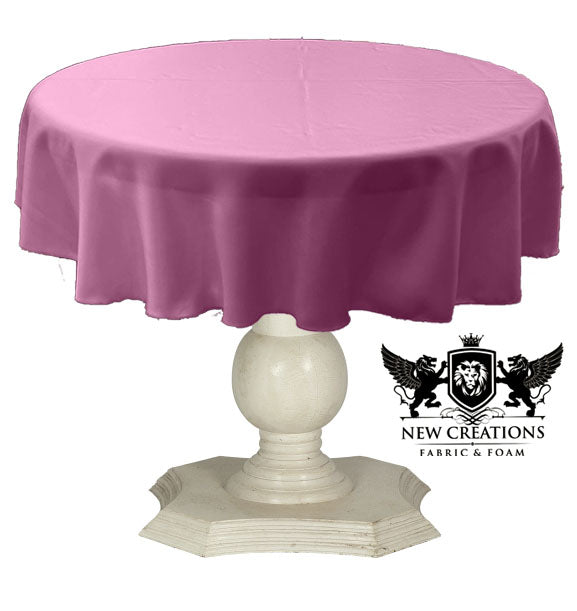 TABLECLOTH DULL BRIDAL SATIN (36" Round)