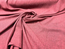 Two-Tone Melange Poplin 58” Wide/ Polyester Poplin Fabric