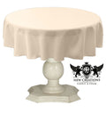 TABLECLOTH DULL BRIDAL SATIN (36" Round)