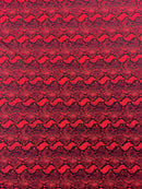 PYTHON SNAKE DIGITAL PRINT ON A SPANDEX FABRIC (By The Yard)