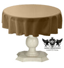 TABLECLOTH DULL BRIDAL SATIN (48" Round)